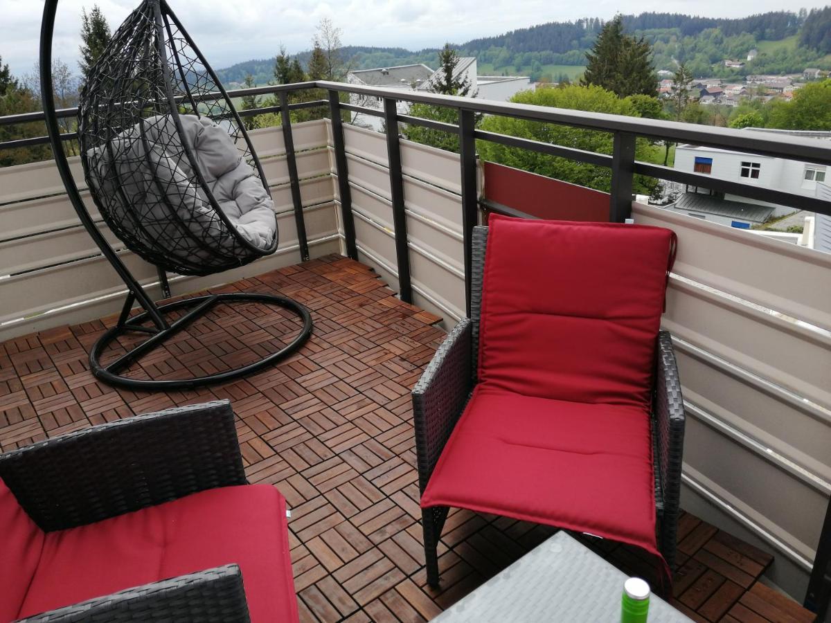 2 Raum Ferienwohnung Sonnenschein ザンクト・エングルマール エクステリア 写真
