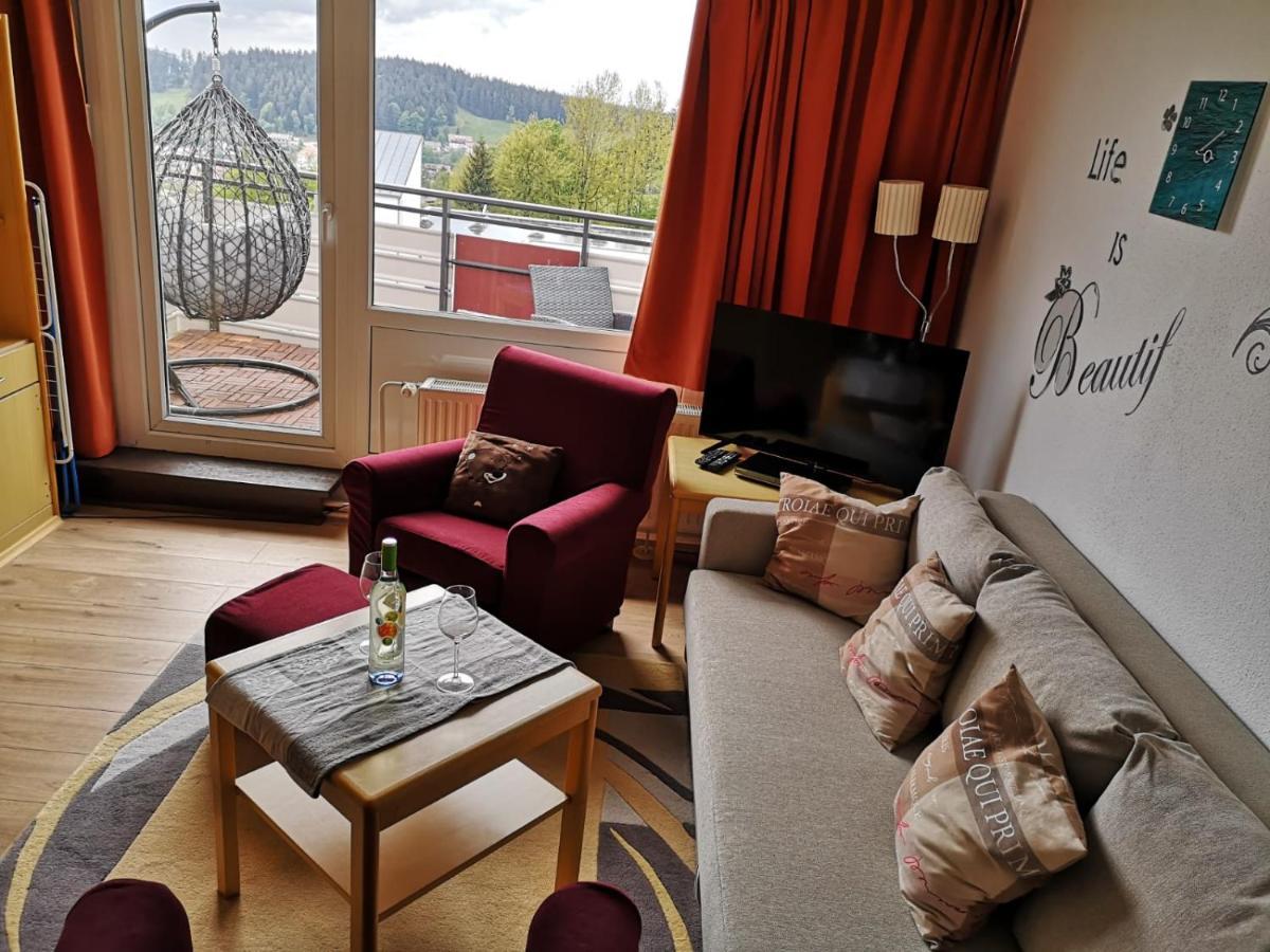 2 Raum Ferienwohnung Sonnenschein ザンクト・エングルマール エクステリア 写真
